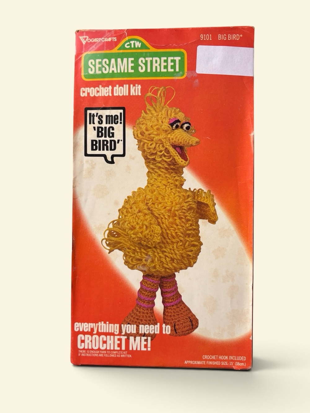 NWOT Sesame Street Crochet Big Bird Doll Kit